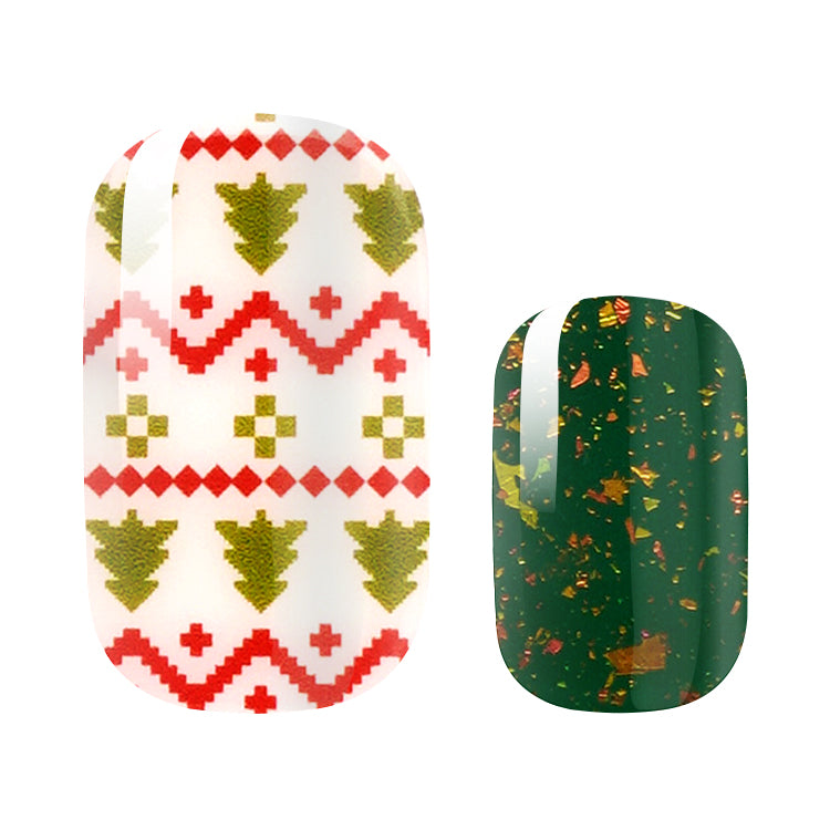 HUIZI Christmas Nail Designs for Custom Nail Wraps Wholesale Nail Wraps