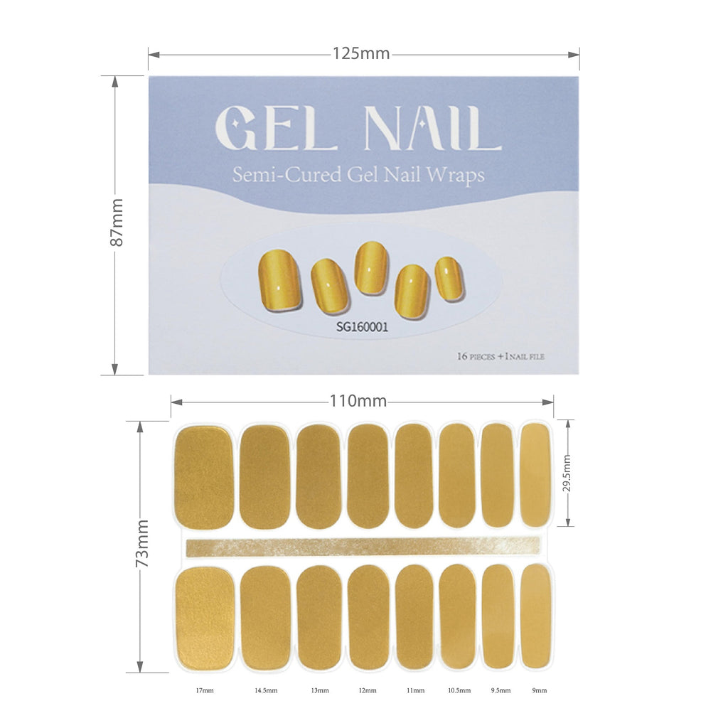 gel nail stickers SG series