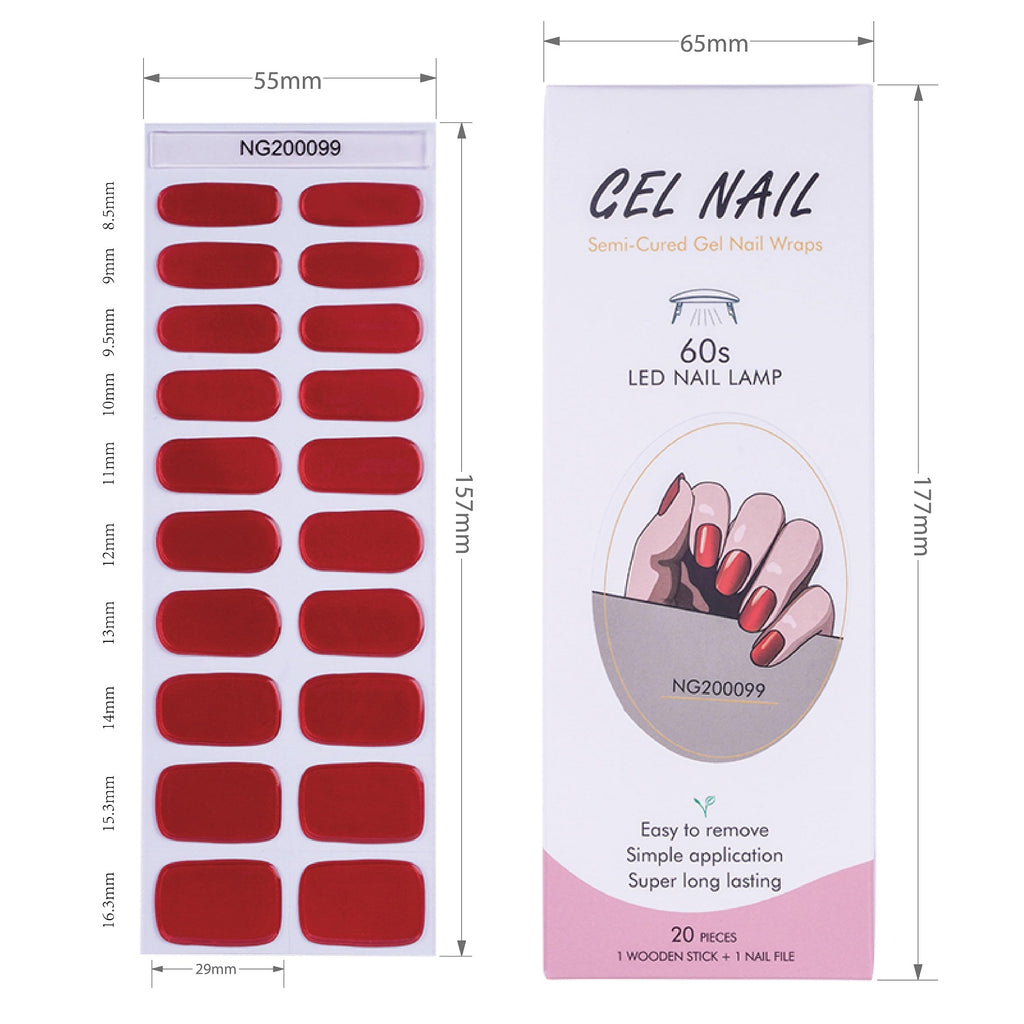 Gel Nail Wraps NG series
