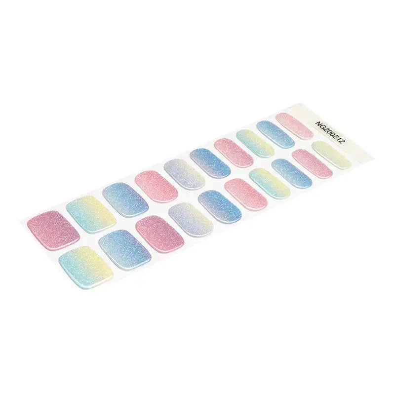 Bulk Orders: UV Waterproof Rainbow Gel Nail Stickers HUIZI