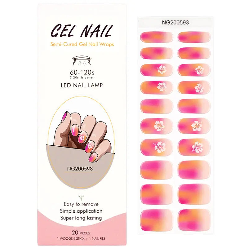 Gel Nail Strips Wholesale HUIZI