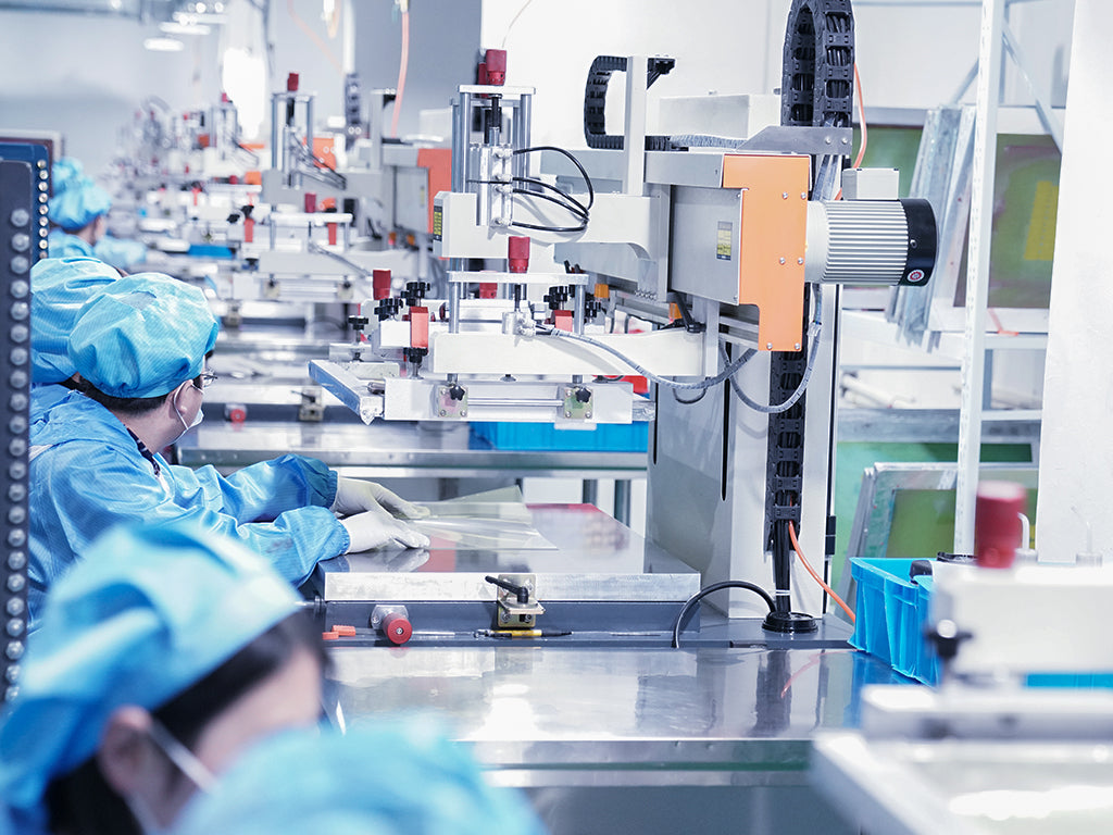 Huizi Nail Sticker Factory Production Section