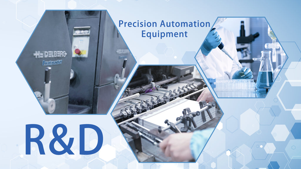 HUIZI Nail Sticker R&D and Automation equipment