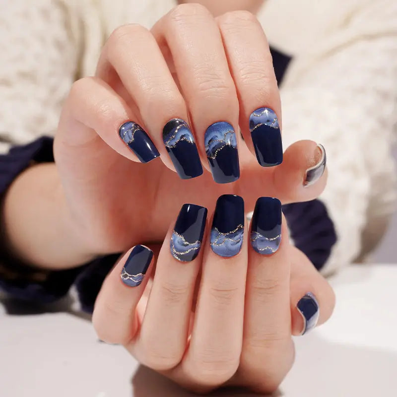 Huizi Factory Nail Supplier New Designs Custom Semi Cured Gel Nail Wraps HUIZI