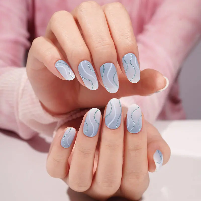 Huizi Hot Selling Semicured Gel Stickers Gel Nail with the UV Lamp Wholesale HUIZI
