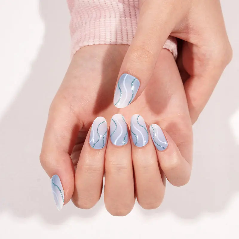 Huizi Hot Selling Semicured Gel Stickers Gel Nail with the UV Lamp Wholesale HUIZI