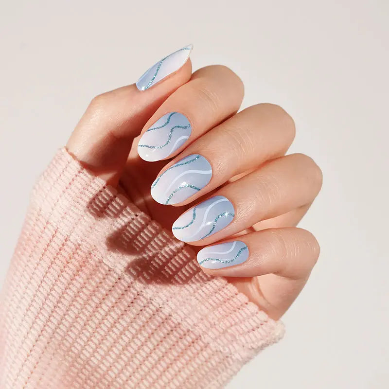 Huizi Hot Selling Semicured Gel Stickers Gel Nail with the UV Lamp Wholesale HUIZI