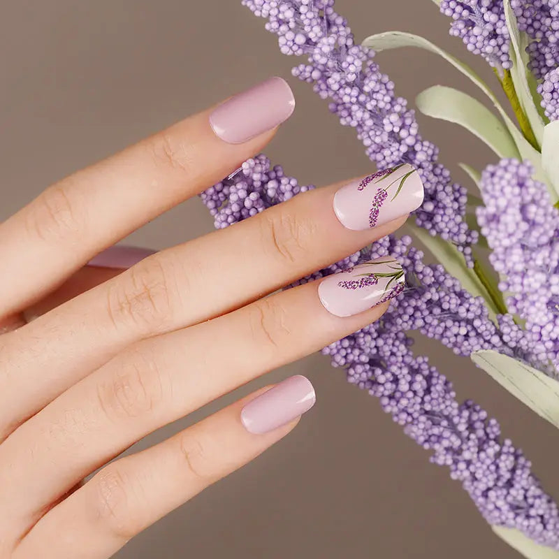 prom nails for purple dress Prom Nail Inspo Purple