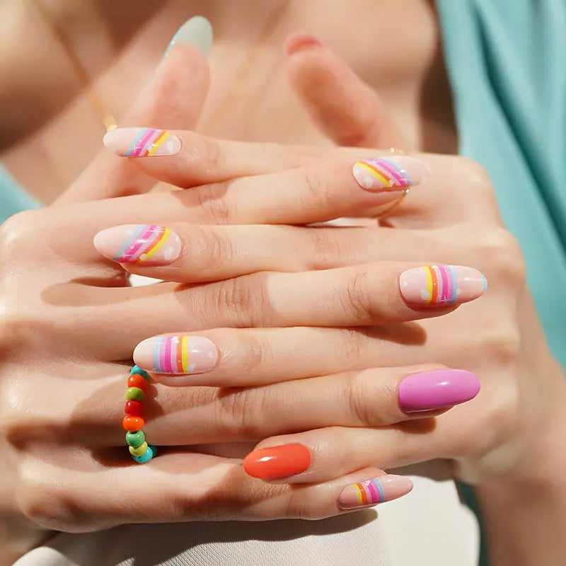 Order Your Easter Nail Wraps Custom Egg Nail Art HUIZI