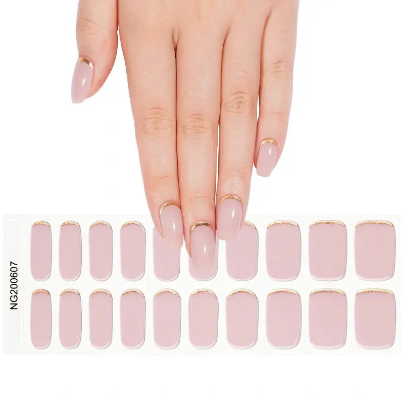 Reverse Gel Nail Stickers Wholesale Gel Nail Wrap Suppliers HUIZI