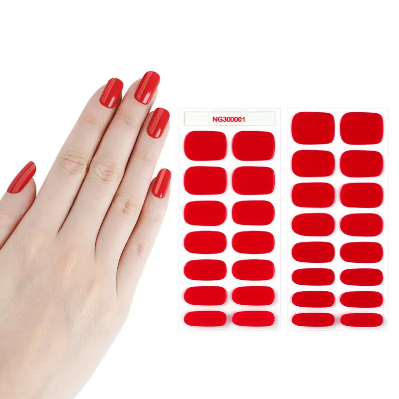 Save Time and Money with OEM Gel Nail Stickers for Your DIY Manicure HUIZI