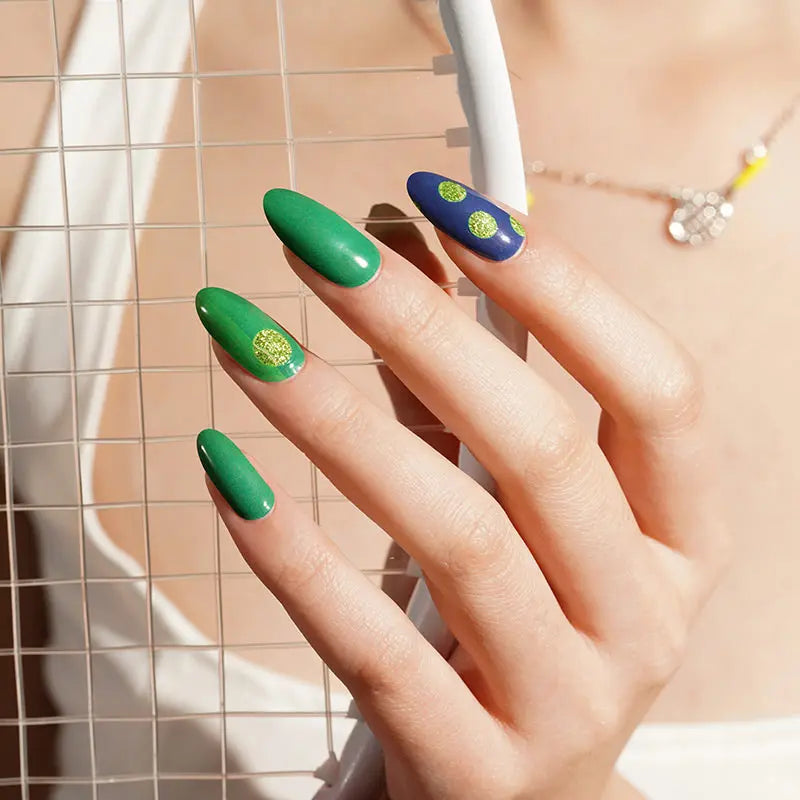 Wholeale Tennis Nail Wraps Designs Custom Tennis Nail Designs HUIZI