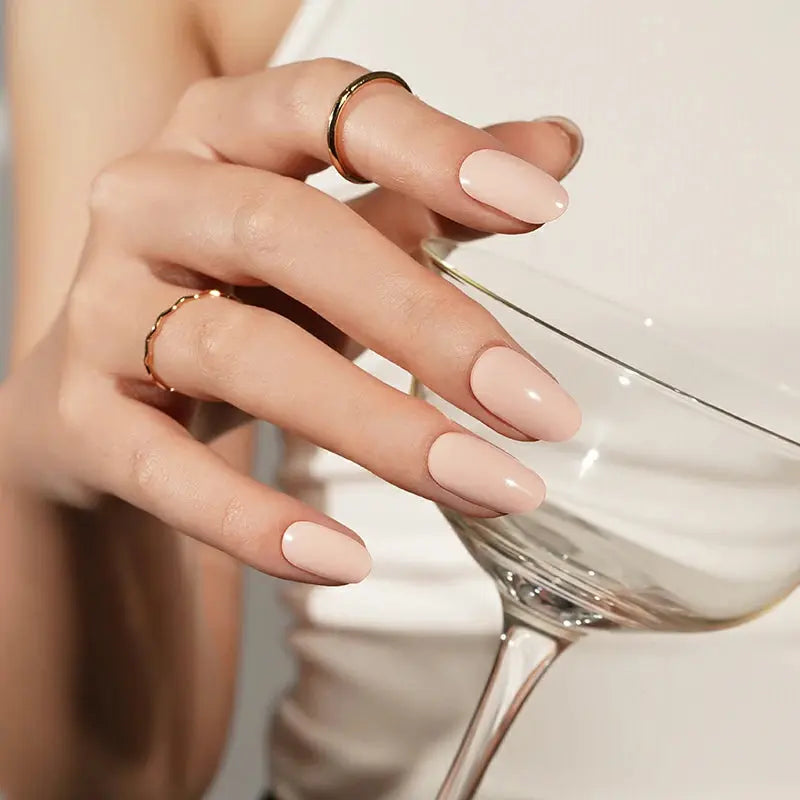Wholesale Beige Brown Gel Nail Stickers Custom Solid Gel Nail Wrap Suppliers HUIZI