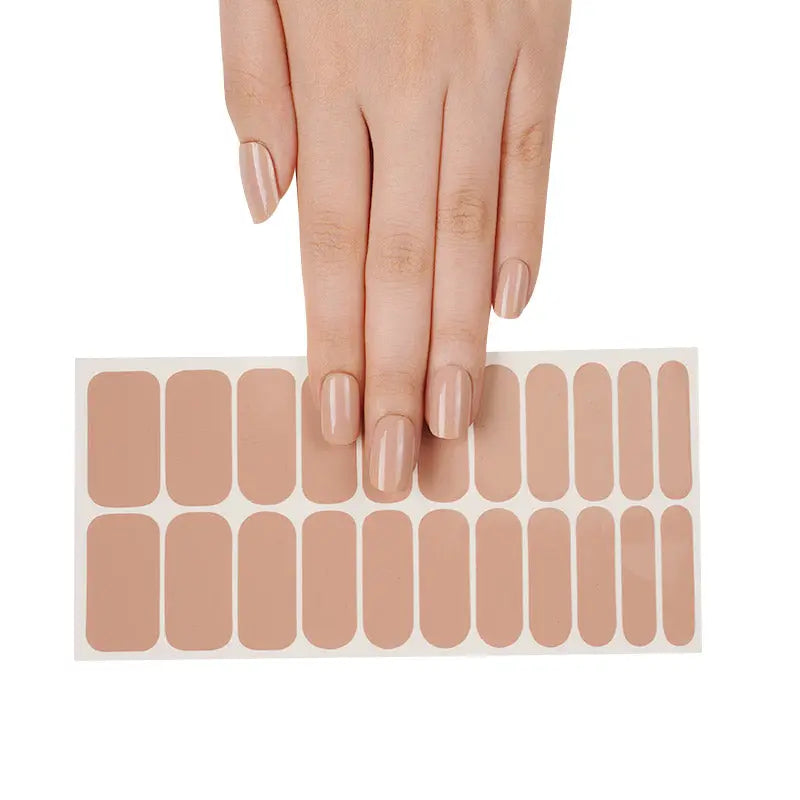 Wholesale Brown Nail Wraps Nail Supply Store - Huizi HUIZI