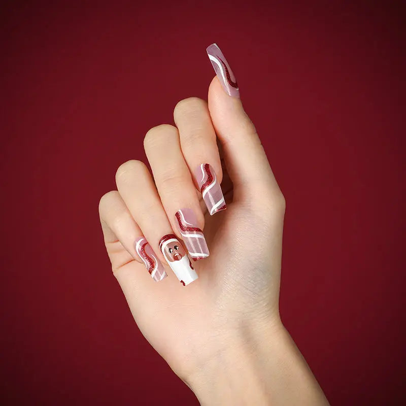 Wholesale Christmas Nail Wraps Nail Supply Store - Huizi HUIZI