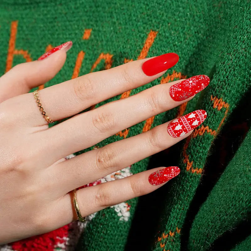 Stickers 3D Noël Pour Ongles - Décalcomanies Nail Art STZ0045 - Neuf