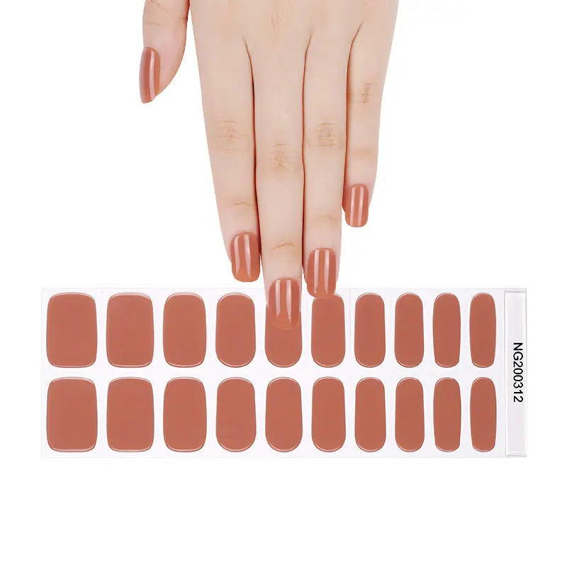 Wholesale Deals On Fall Nail Colors Gel Nail Stickers