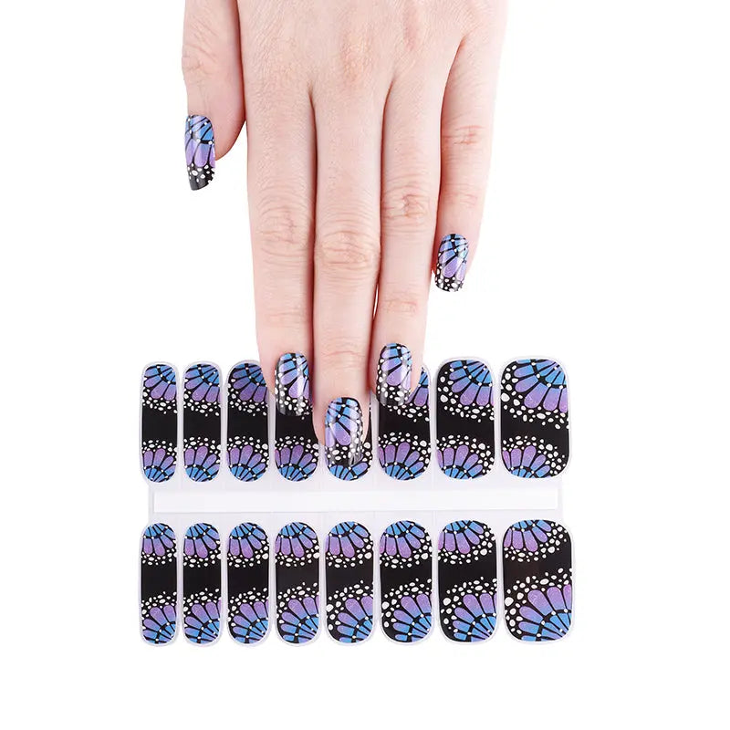 Wholesale Easter Gel Nail Stickers Custom Nail Designs HUIZI