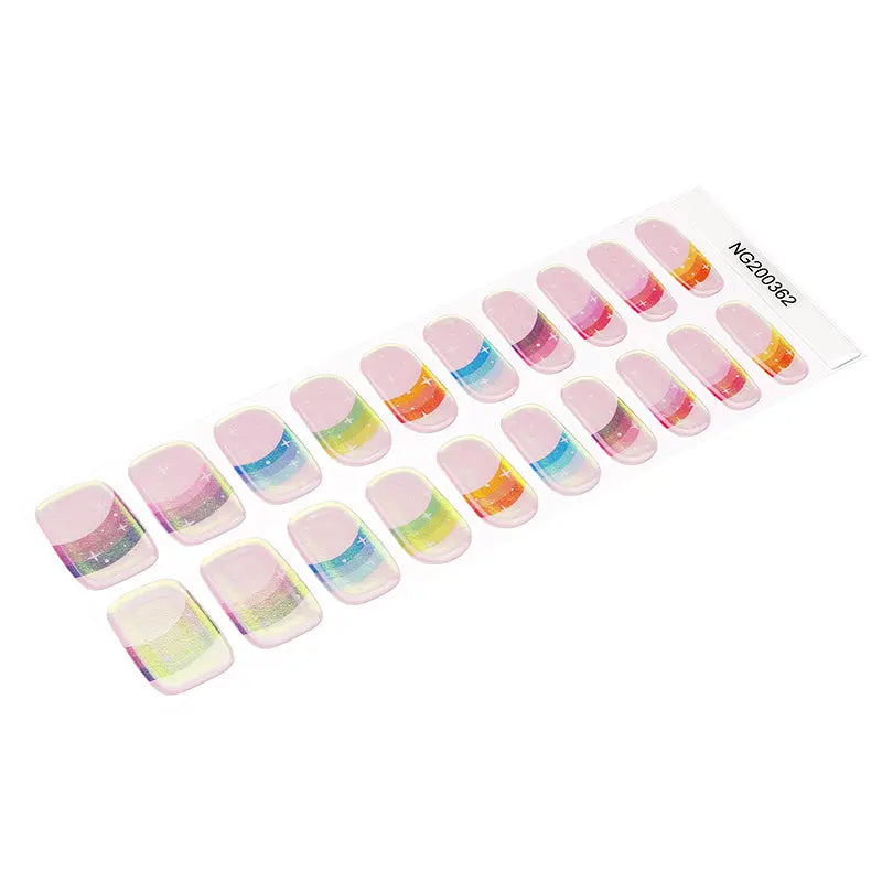 Wholesale Easter Nail Art Gel Strips Custom Nail Designs HUIZI