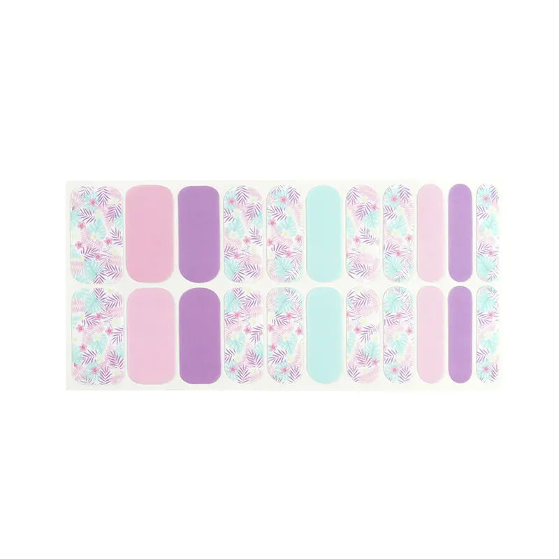 Wholesale Fern Nail Wraps Nail Supply Store - Huizi HUIZI