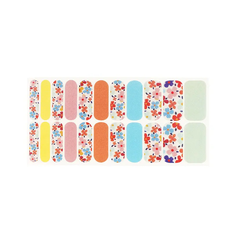 Wholesale Flower Nail Wraps Nail Supply Store - Huizi HUIZI