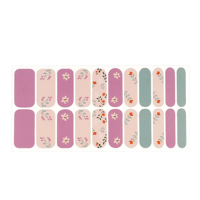 Wholesale Flower Nail Wraps Nail Supply Store - Huizi HUIZI