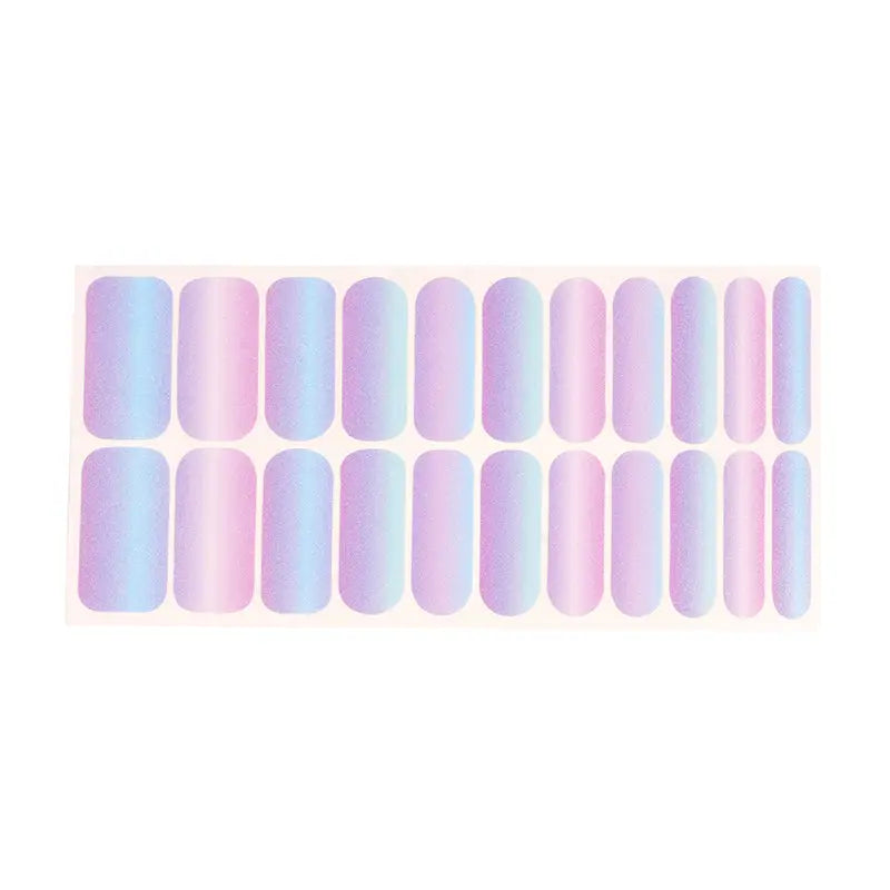 Wholesale Fluorescent Mermaid Nail Wraps Nail Supply Store - Huizi HUIZI