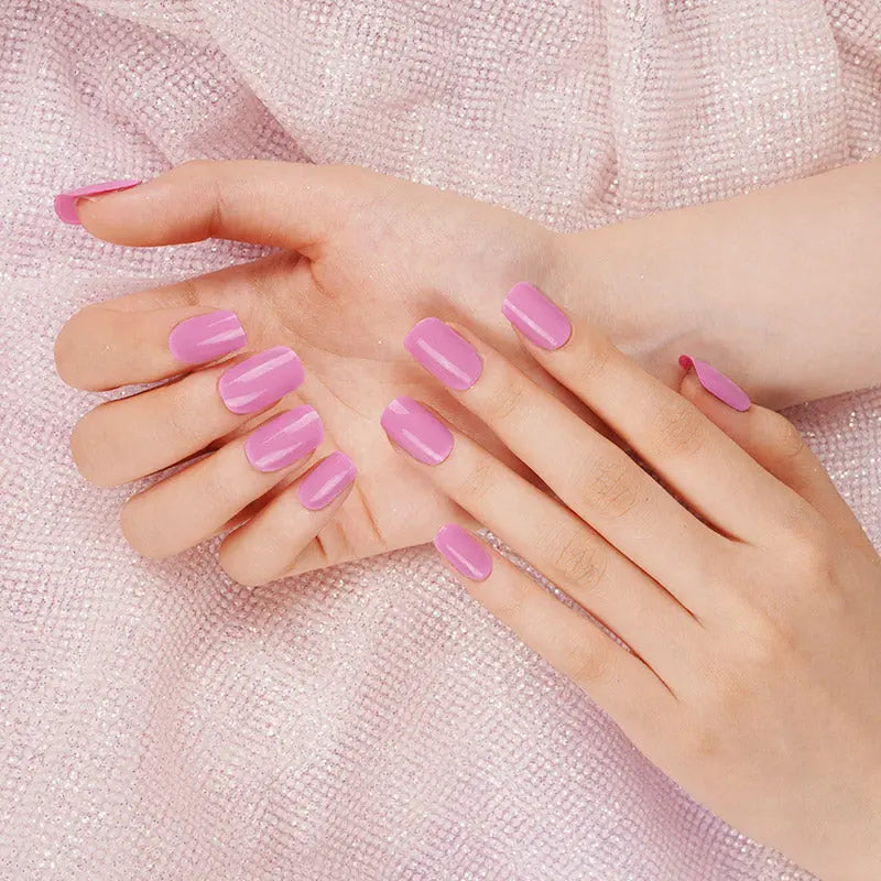 Wholesale Fuchsia Pink Nail Wraps Nail Supply Store - Huizi HUIZI