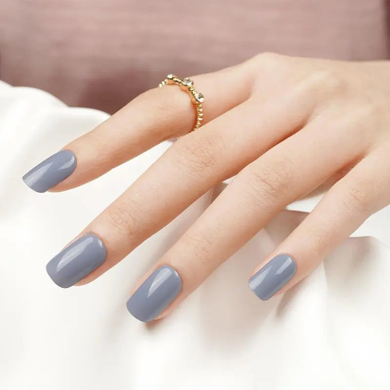 Wholesale Gray Gel Nail Wrap With UV Light HUIZI