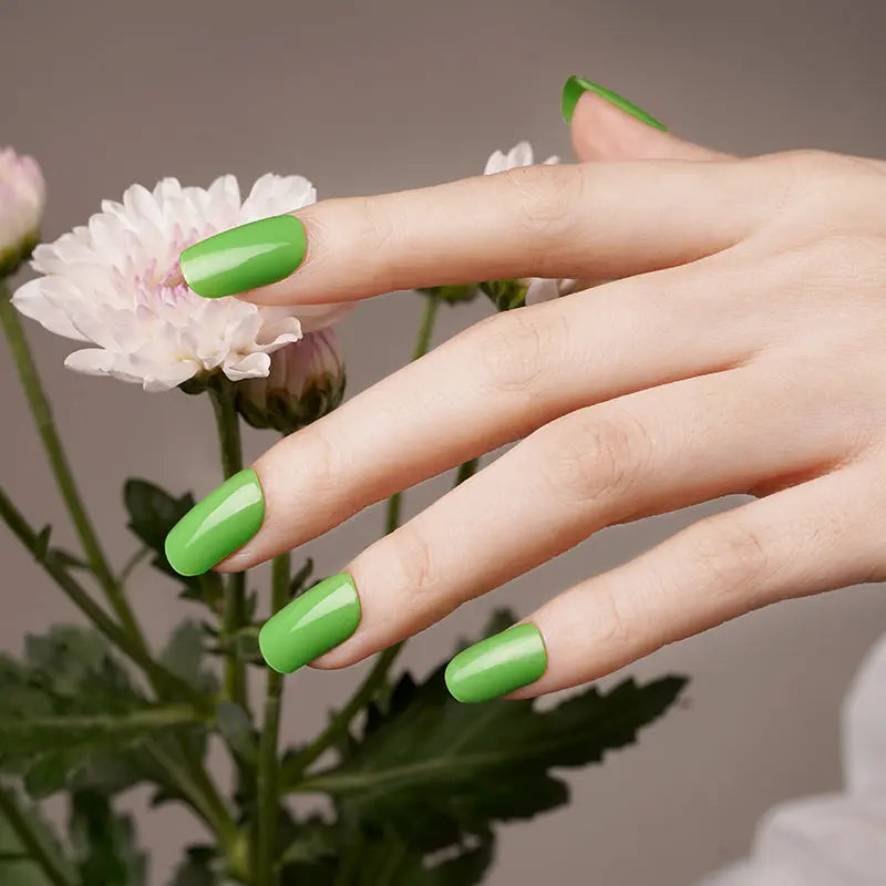 Wholesale Green Gel Nail Strip With Uv Light HUIZI