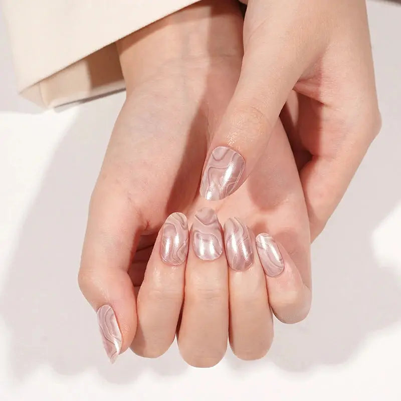 Wholesale Marble Gel Nail Stickers Custom Gel Nail Wrap Suppliers HUIZI