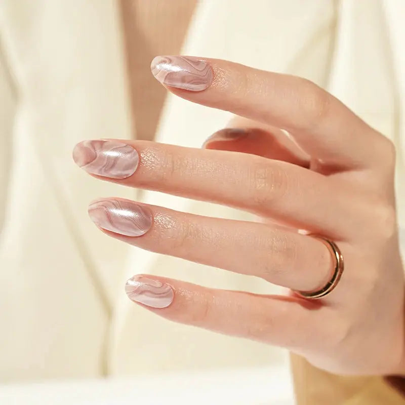 Wholesale Marble Gel Nail Stickers Custom Gel Nail Wrap Suppliers HUIZI