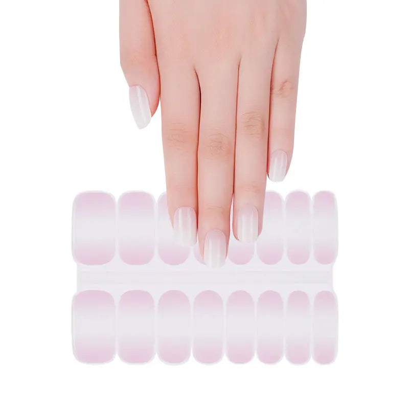 Wholesale Ombre Gel Nail Strips Custom Nail Designs HUIZI