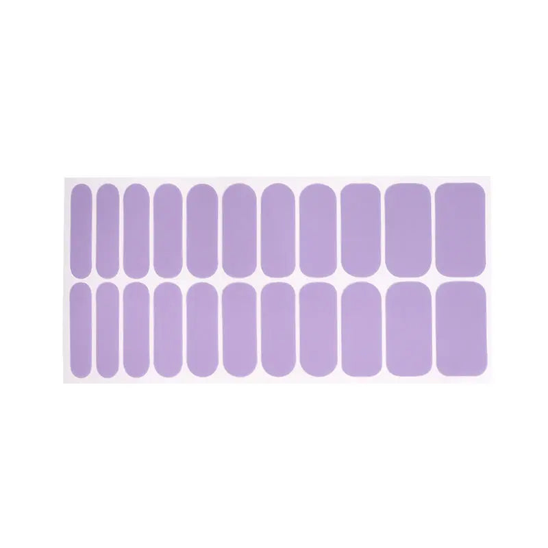 Wholesale Purple Nail Wraps Nail Supply Store - Huizi HUIZI