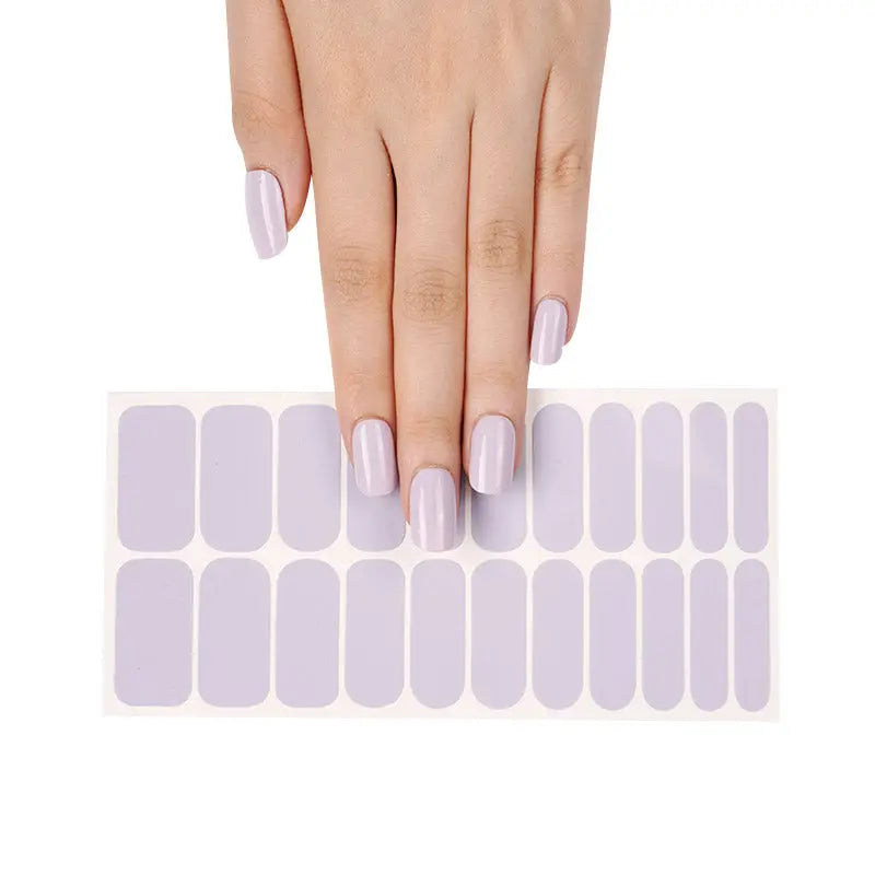 Wholesale Purple Nail Wraps Nail Supply Store - Huizi HUIZI