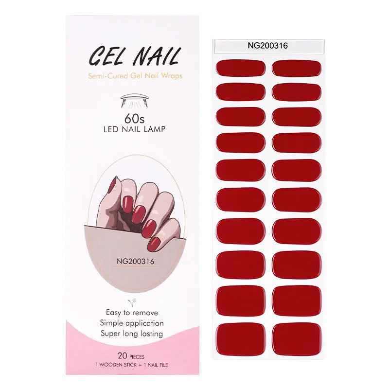 Wholesale Red Nail Strengthener Wraps - Huizi HUIZI