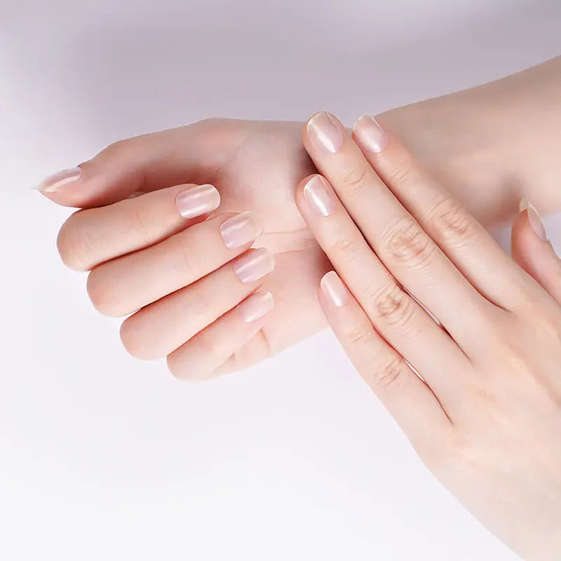 Wholesale Transparent Gel Nail Stickers Custom Nail Designs HUIZI