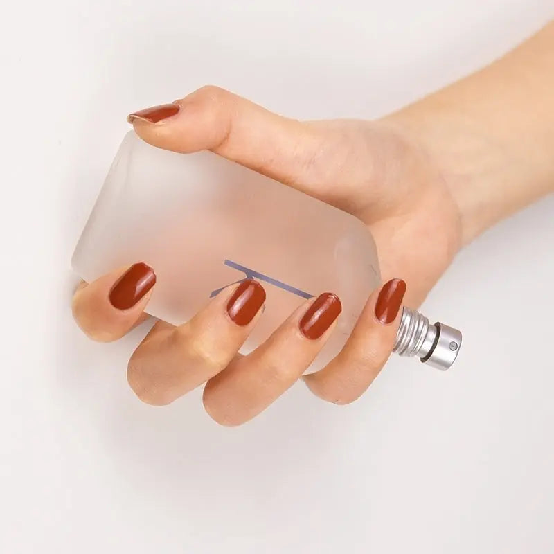 Bulk Nail Wraps Semi Cured Gel Nail Wraps Solid Color Nails, Solid Red HUIZI