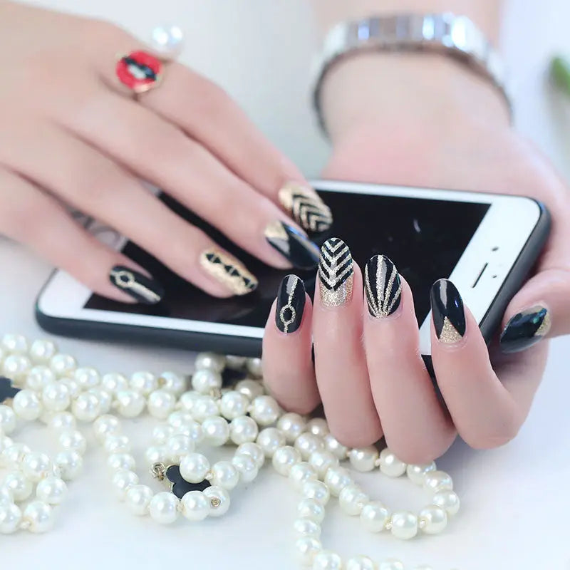 Nail Polish Wraps Wholesale & Custom Nail Designs, Glitter, Vintage Egypt HUIZI