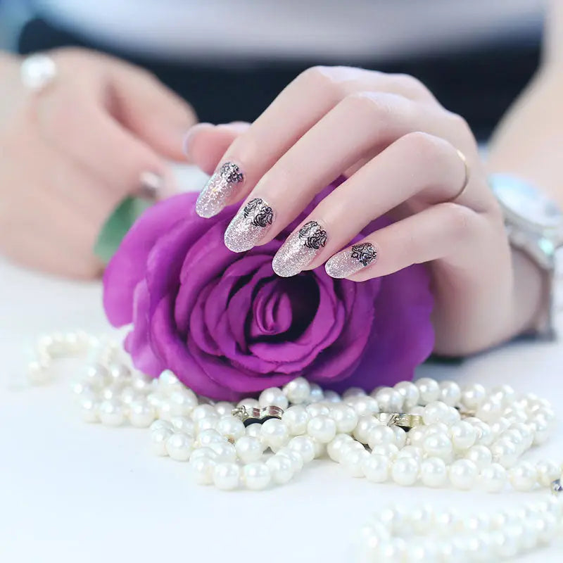 Nail Polish Wraps Wholesale & Custom Nail Designs, Glitter, Vintage HUIZI