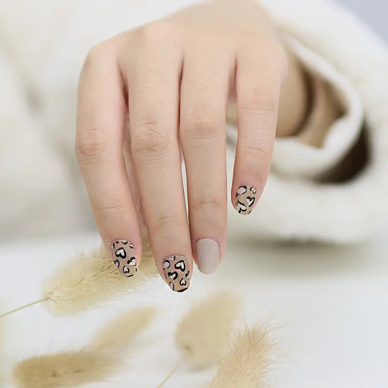 Private Label Fall Nail Colors, Brown Rice Color HUIZI