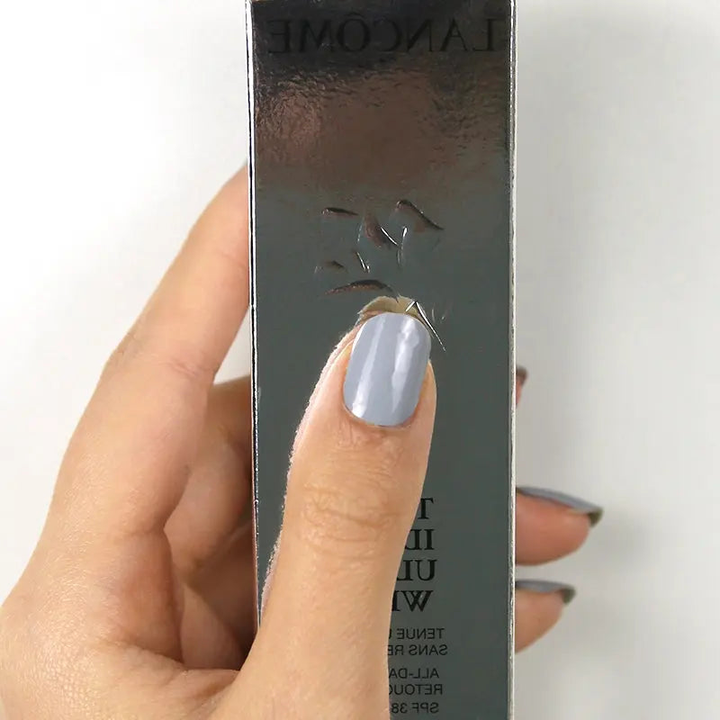 Wholesale Nail Stickers Gel Nail Wraps Solid Color Nails, Solid, Grey HUIZI