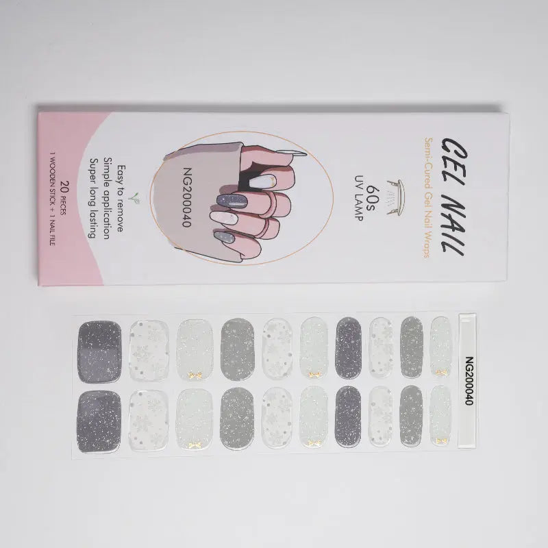 Wholesale Semi Cured Gel Nails, Custom Nail Wraps, Hot Stamping Cat'S Eye-HUIZI-HUIZI Nails manufacturer