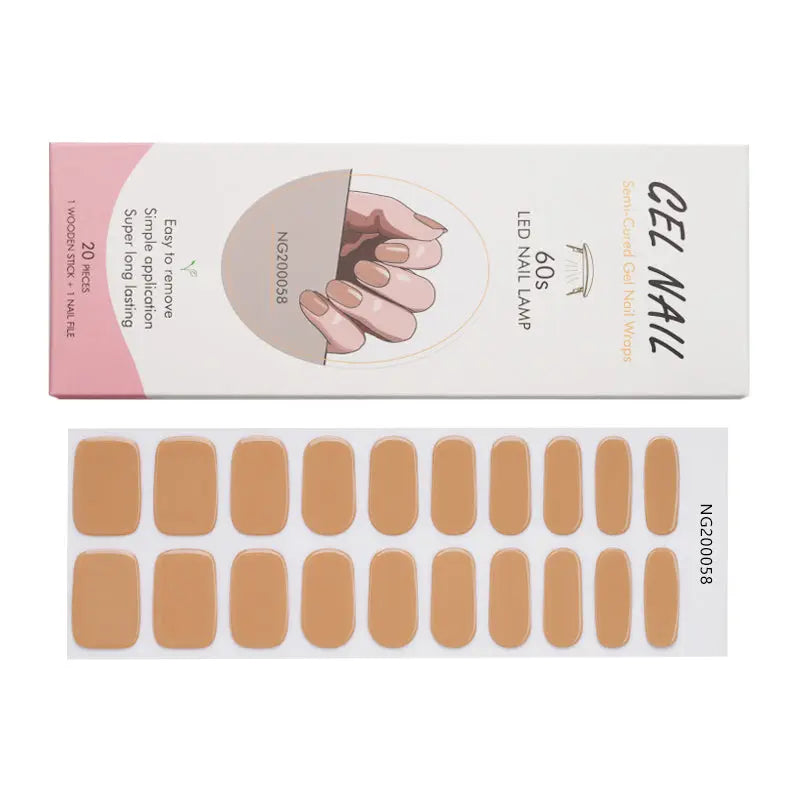 Wholesale & Custom Solid Color Nails Fall Nail Ideas, Orange HUIZI