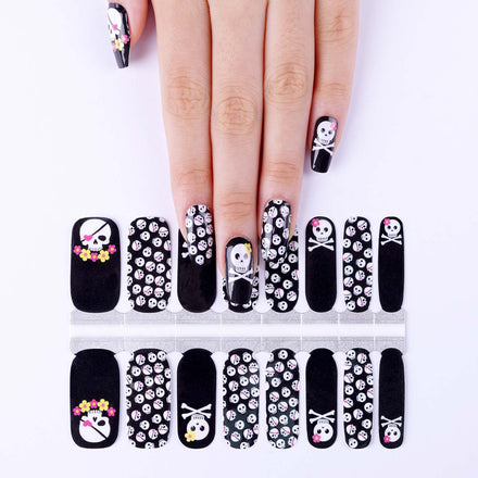 Halloween Glow in the Dark Ghost, ManiCURE Real Nail Polish Strips