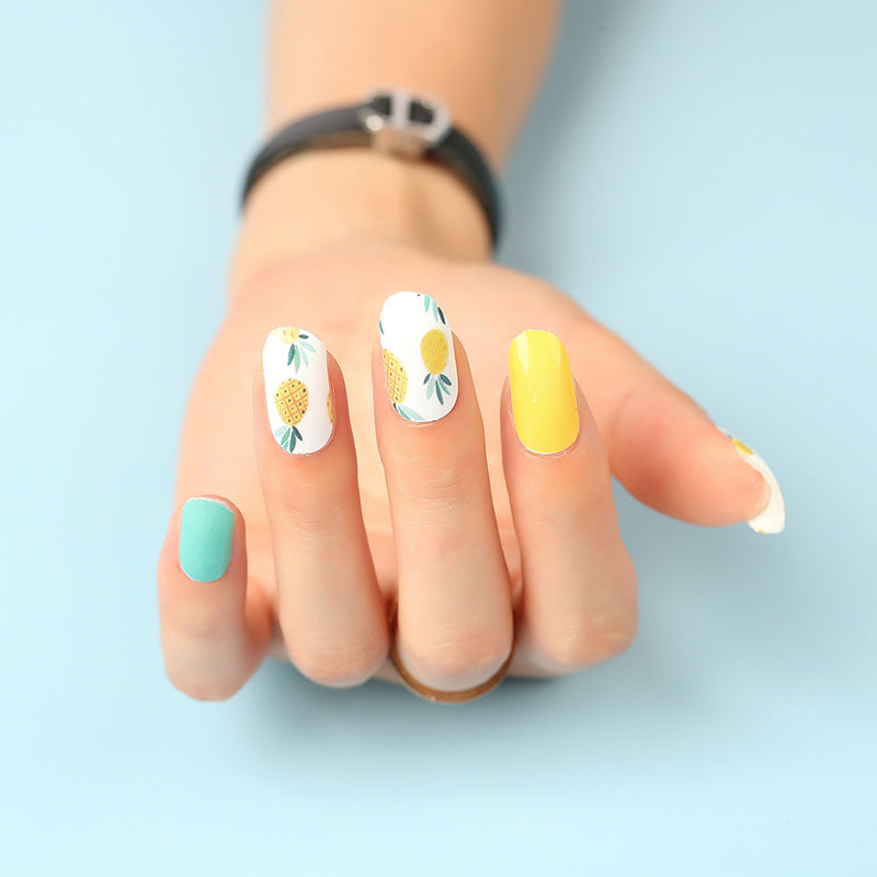 Neon pineapple nails! : r/NailArt